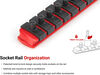 Tekton 1/4 Inch Drive Hex Bit Socket Set with Rail, 11 Piece (2-8 mm), small image number 5