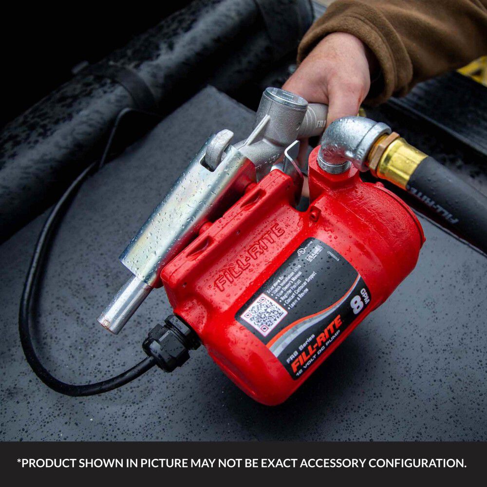 Fill-Rite FR8 12V Fuel Transfer Pump with Nozzle, large image number 12