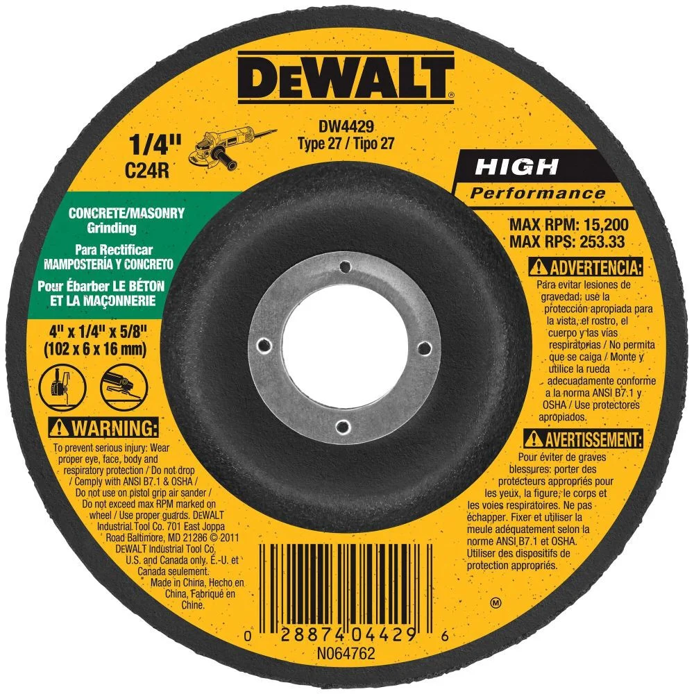 DEWALT Concrete/Masonry Grinding Wheel, large image number 1