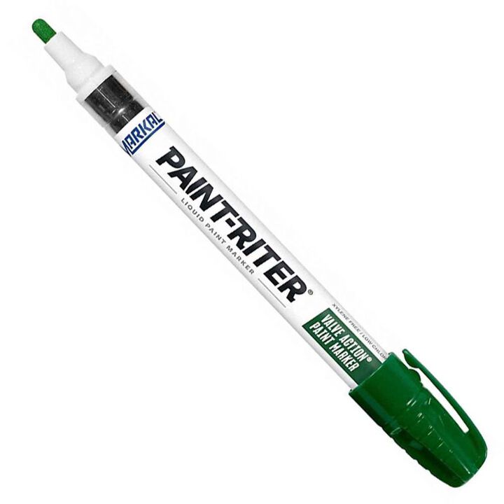 Markal Paint-Riter Valve Action 1/8 Inch Tip Liquid Paint Marker, swatch