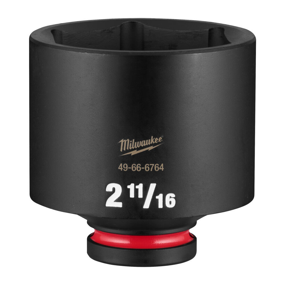 Milwaukee SHOCKWAVE Impact Duty 3/4 Inch Drive 2-11/16 Inch Deep 6 Point Socket - 49-66-6764