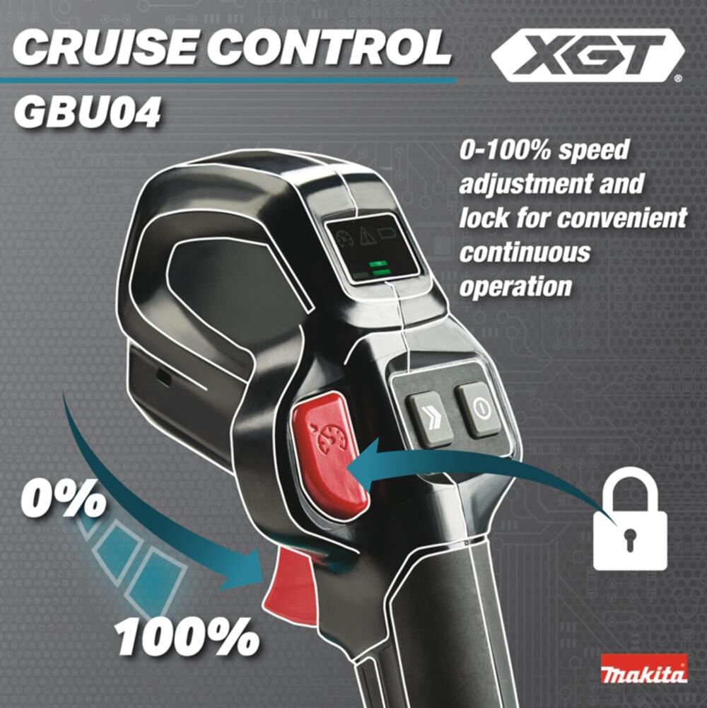Makita 40V max XGT Brushless Backpack Blower (Bare Tool), large image number 8