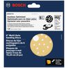 Bosch Multi Hole Hook and Loop Sanding Discs 120 Grit 6in 5pc, small image number 2