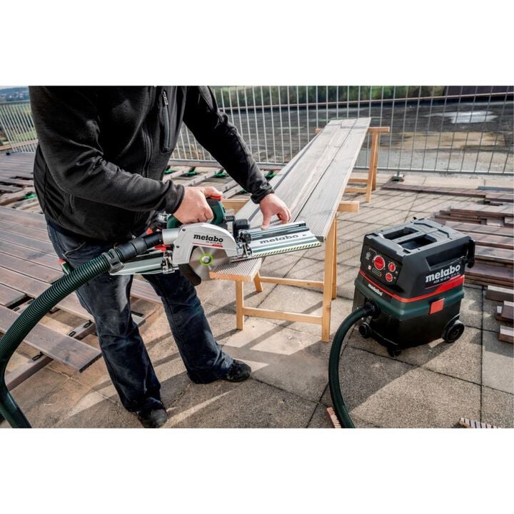 Metabo KS 18 LTX 66 BL Circular Saw, KFS 30 Cross Cutting Rail Bundle, large image number 10