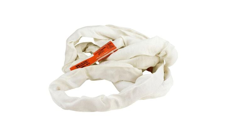 Lift-All 12 Ft White Endless Tuflex Poly Round Sling, large image number 2