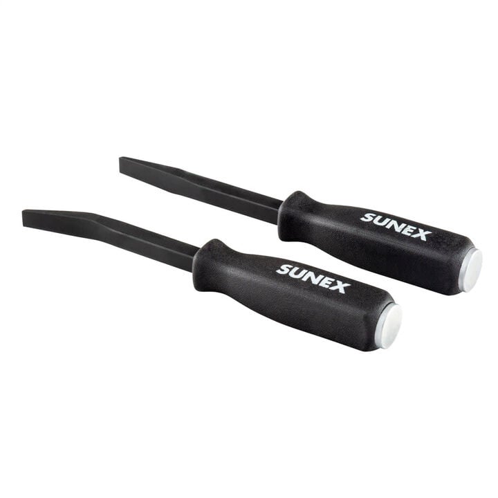 Sunex 5 Inch Mini Pry Bar Set with Striking Caps 2 Pieces, large image number 1