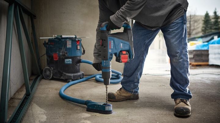 Bosch 18V Hitman Rotary Hammer SDS Max 1 5/8in PROFACTOR Kit, large image number 10