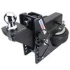 Shocker Hitch HD 20K Max Black 2.5 Inch Air Receiver Hitch & Raised Ball Mount 2 Inch Hitch Ball, small image number 2