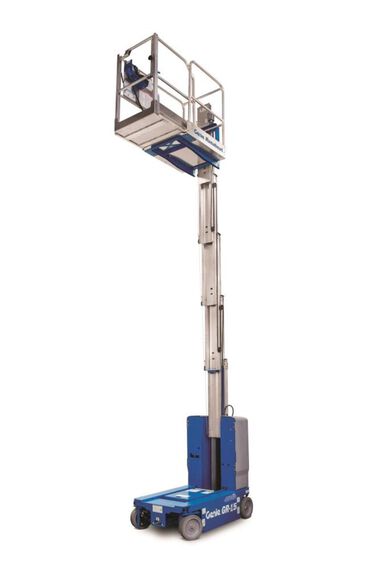 15MVL Driveable Vertical Mast Lift