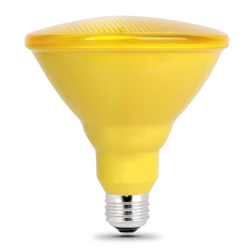 Feit Electric 90W PAR38 Yellow Reflector LED Bulb 1 Pack – PAR38/Y10KLEDBX