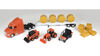 Kubota Miniature Toy Tractors Set with Trailer, Skid Steer, Vehicle, small image number 2