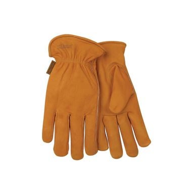 Kinco Dark Golden Grain Buffalo Leather Driver Gloves