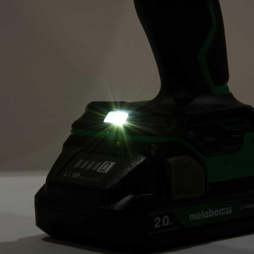 Metabo HPT 18V MultiVolt Driver Drill Cordless Kit, large image number 13