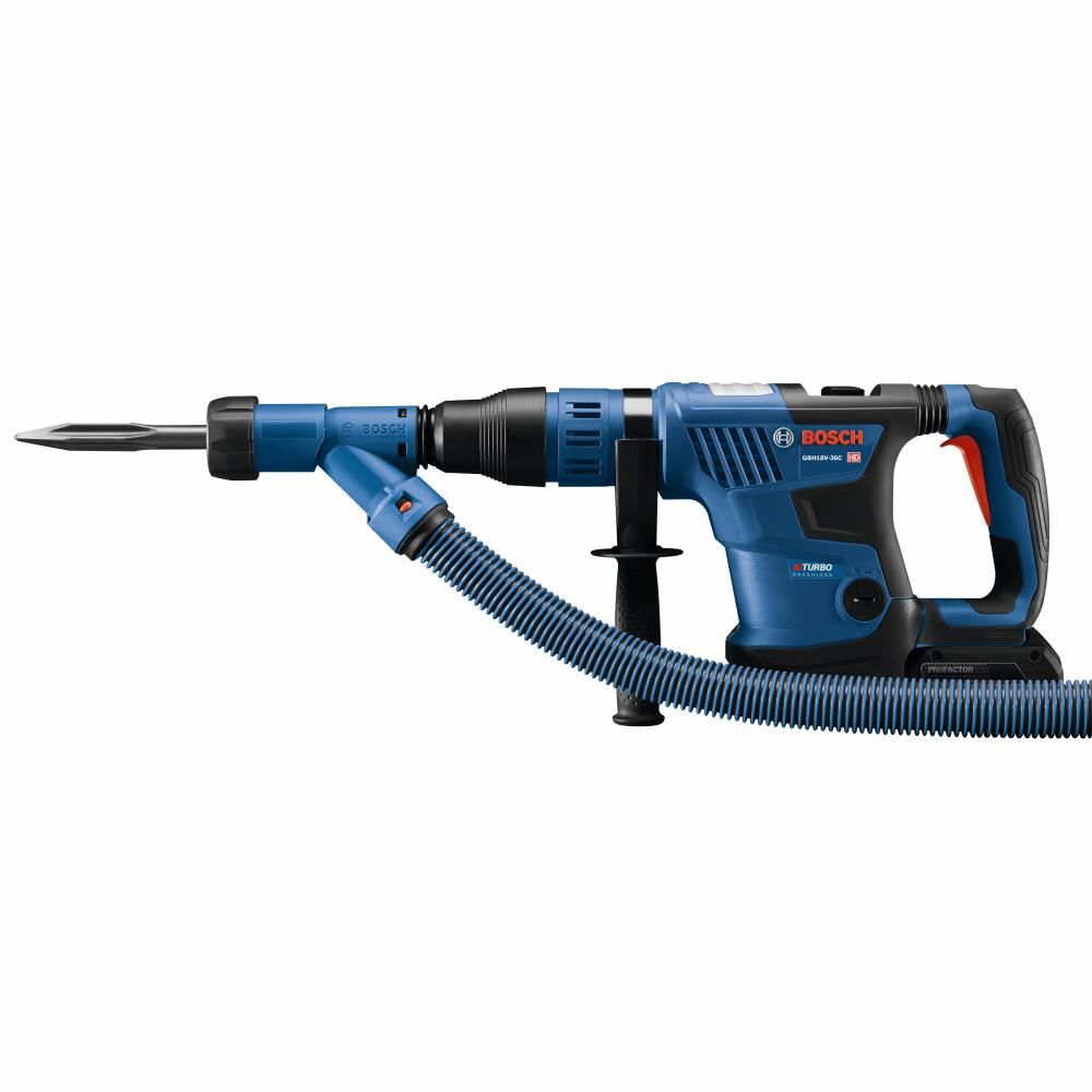 Bosch 16 in SDS-max BlueCollar R-Tec Star Point Chisel with Dust Adapter, large image number 2