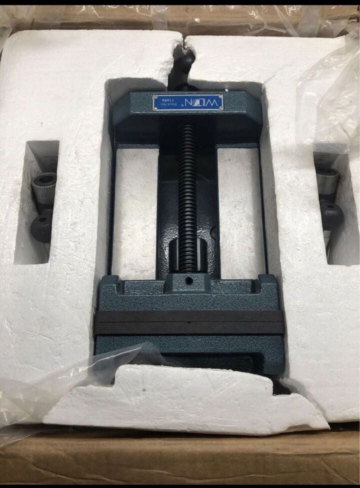 Wilton 6in Cross Slide Drill Press Vise, large image number 2
