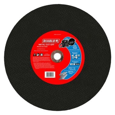 Diablo Tools 14 in. Masonry High Speed Cut Off Disc 1 in., large image number 0