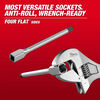 Milwaukee 3/8 Inch Drive 4mm Long Hex Bit Socket, small image number 3
