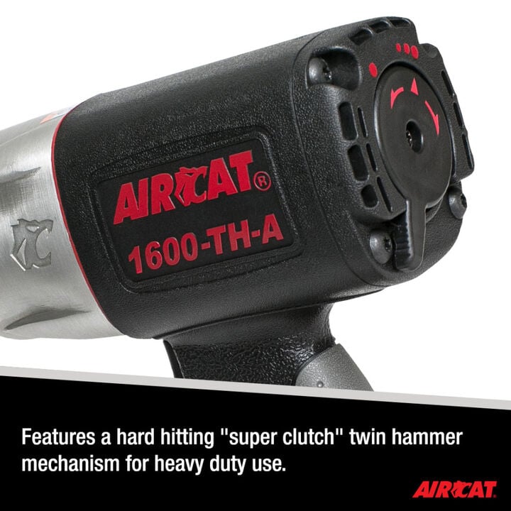 AIRCAT 3/4 Inch Super Duty Pneumatic Impact Wrench, large image number 4