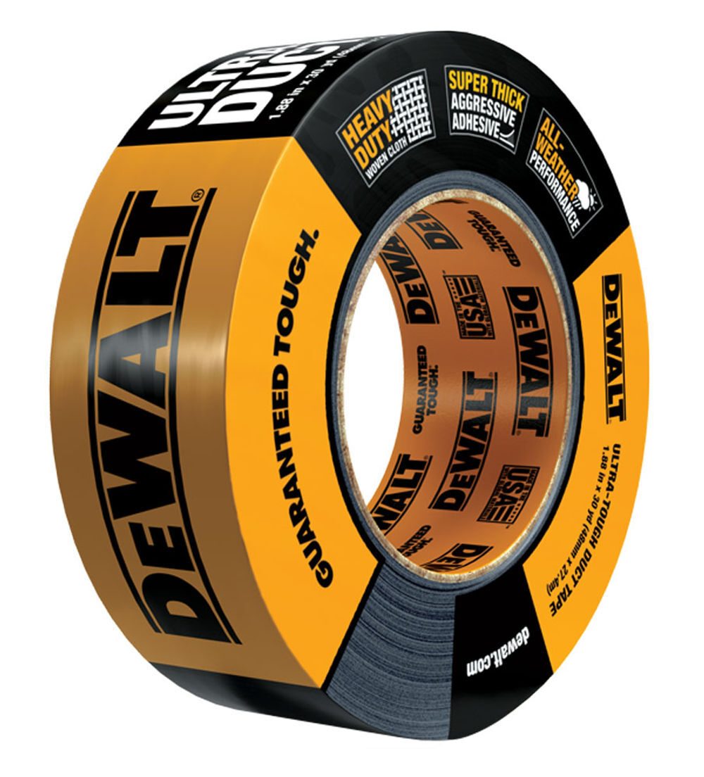 DEWALT Ultra Tough Duct Tape 1.88in x 30yd Black, large image number 2
