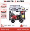 Simpson Big Brute 4000 PSI 4.0 GPM Gas Powered Hot Water 49 State Commercial Pressure Washer with 4 Spray Tips, small image number 5