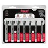 Freud 7 pcs. Precision Shear Serrated Edge Forstner Drill Bit Set 1/4 In. to 1- Inch, small