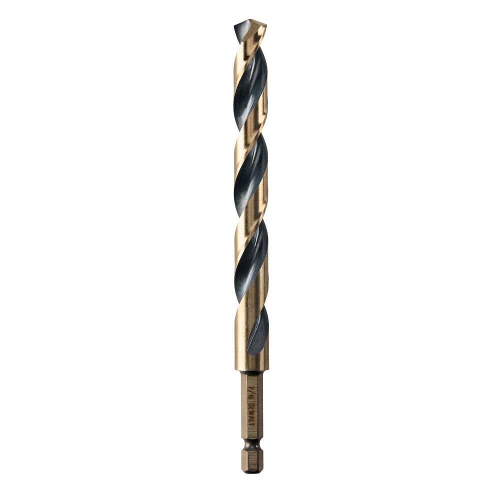 DEWALT 7/16in BLACK & GOLD Impact Ready METAL DRILL BIT, large image number 1