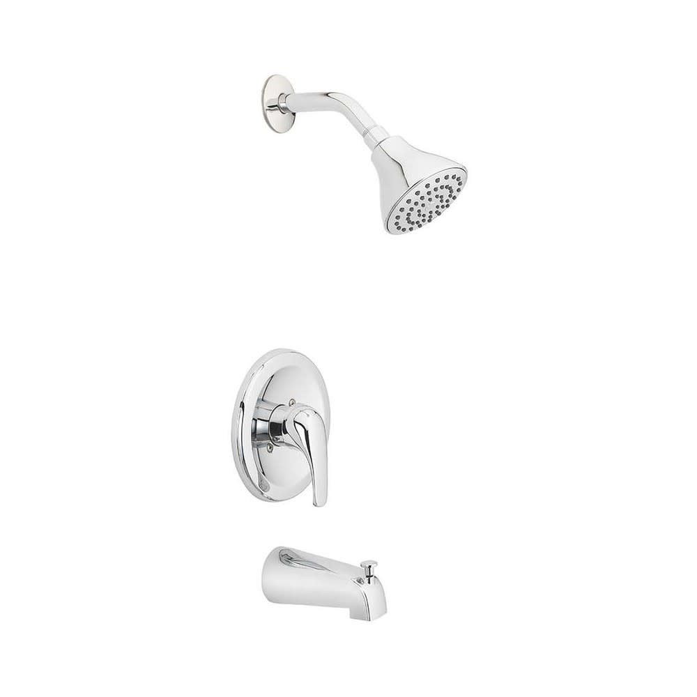 Oakbrook Coastal Tub & Shower Faucet One Handle Chrome, large image number 1