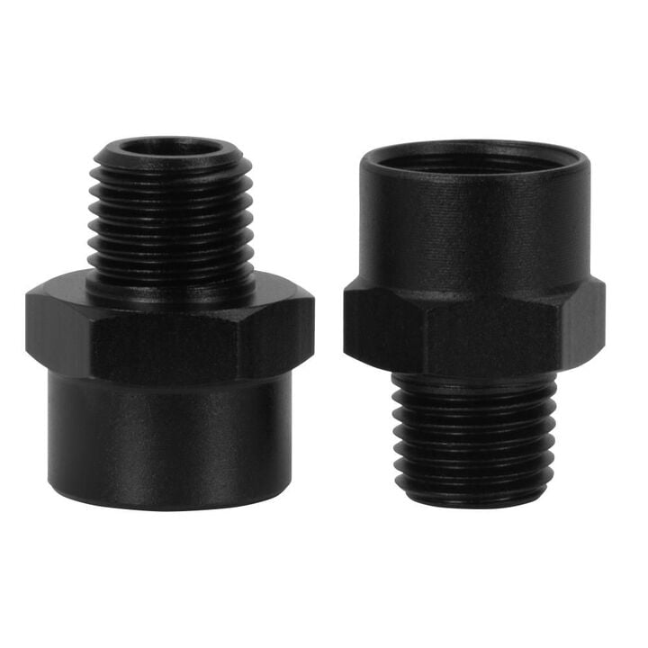 DEWALT 1/4 Inch NPT (M) x 3/8 Inch NPT (F) Hex Reducer, 2 Pack