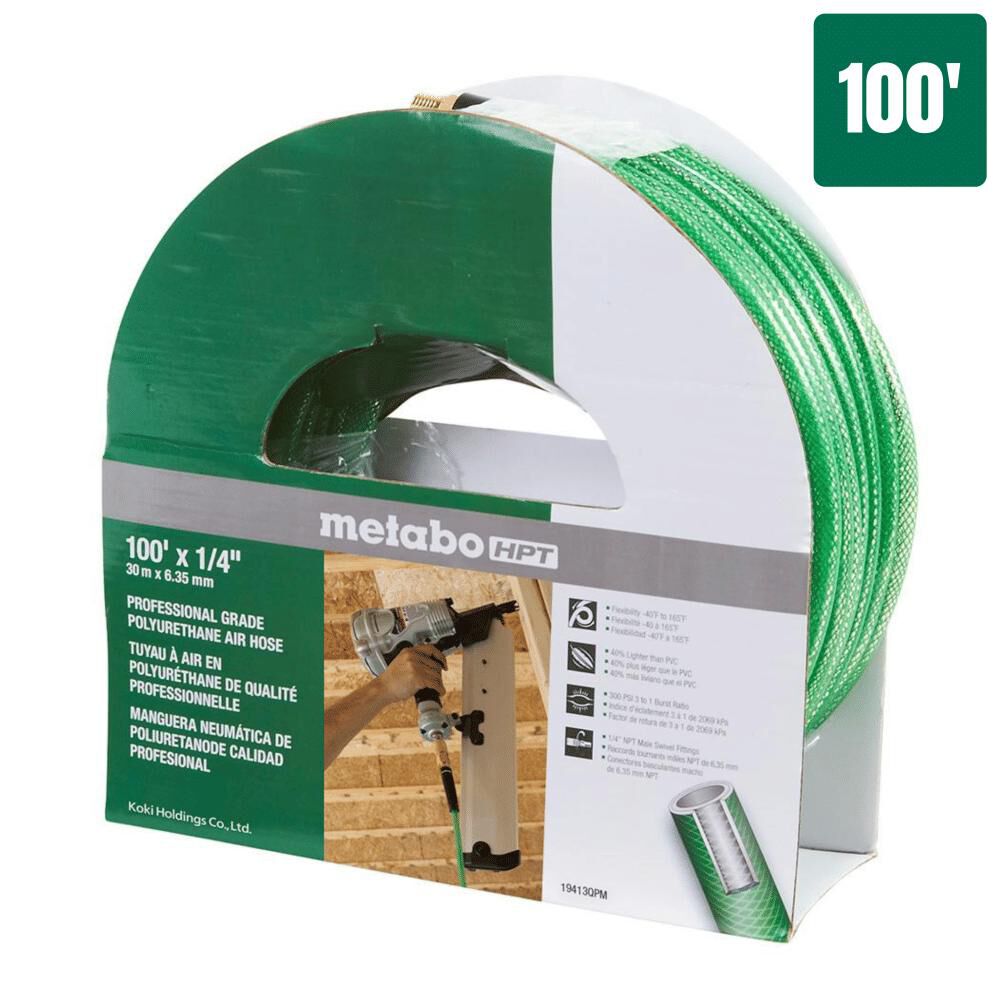 Metabo HPT Air Hose 1/4in x 100', large image number 3