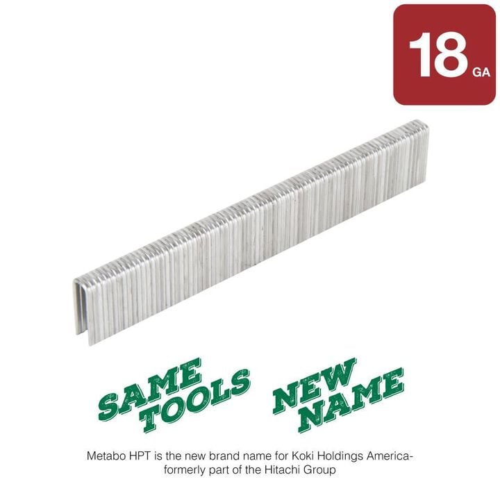 Metabo HPT 1/4in x 3/4in Staples 18 Gauge Finish 1000qty, large image number 3