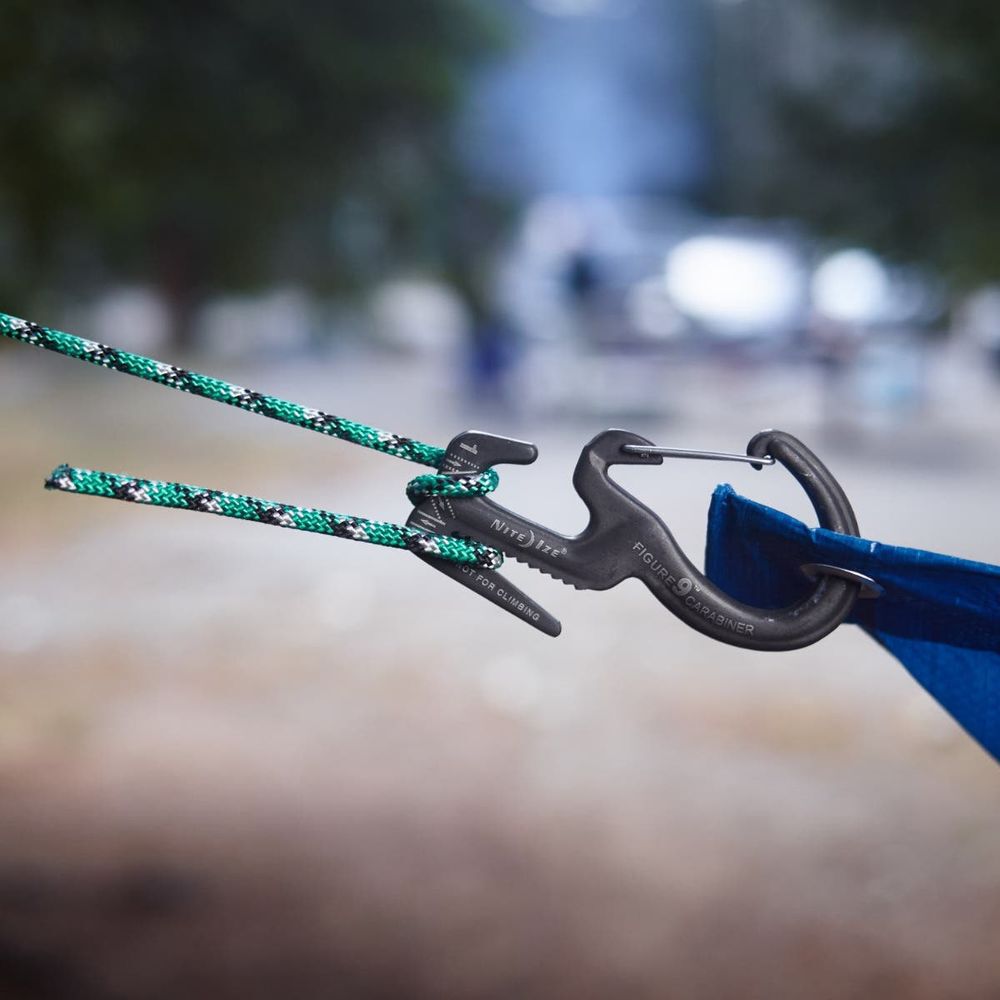 Nite Ize Small Figure 9 Carabiner Rope Tightener With Rope, large image number 2