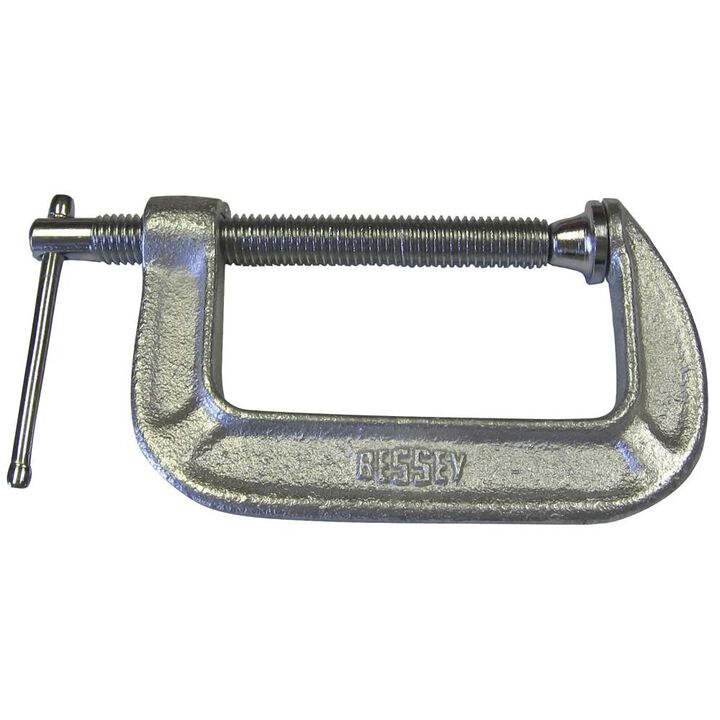 Bessey Drop Forged C-clamp 2-1/2 Inch Capacity 1-3/8 Inch Throat