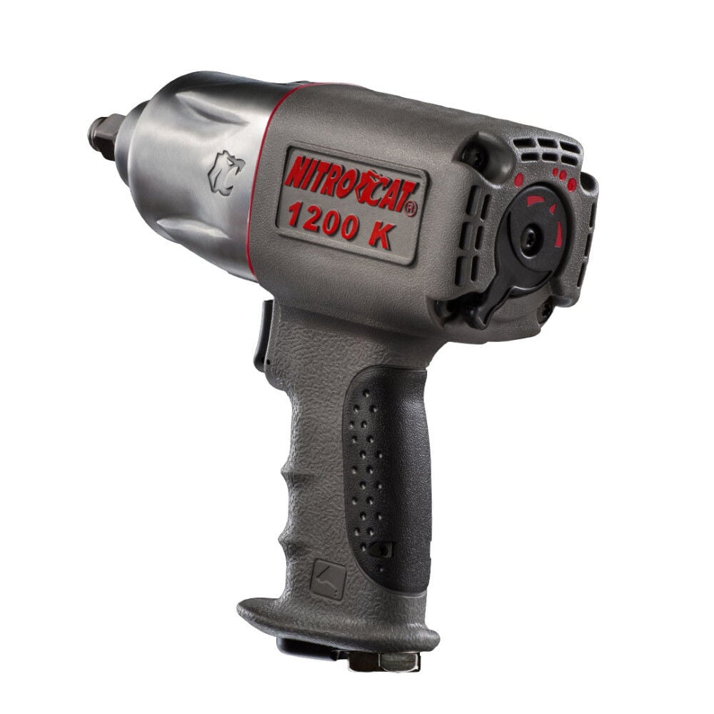 AIRCAT NITROCAT 1/2 Inch Twin Clutch Pneumatic Impact Wrench, large image number 1