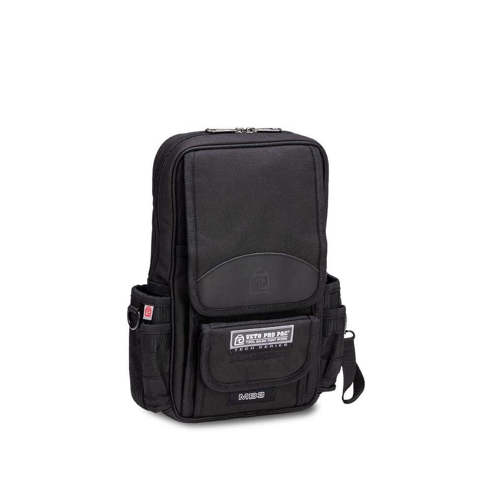 Veto Pro Pac Zippered Large Compact Meter Bag with Sling Strap, Black, large image number 11