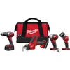 Milwaukee M18 4-Piece Combo Kit, small image number 1