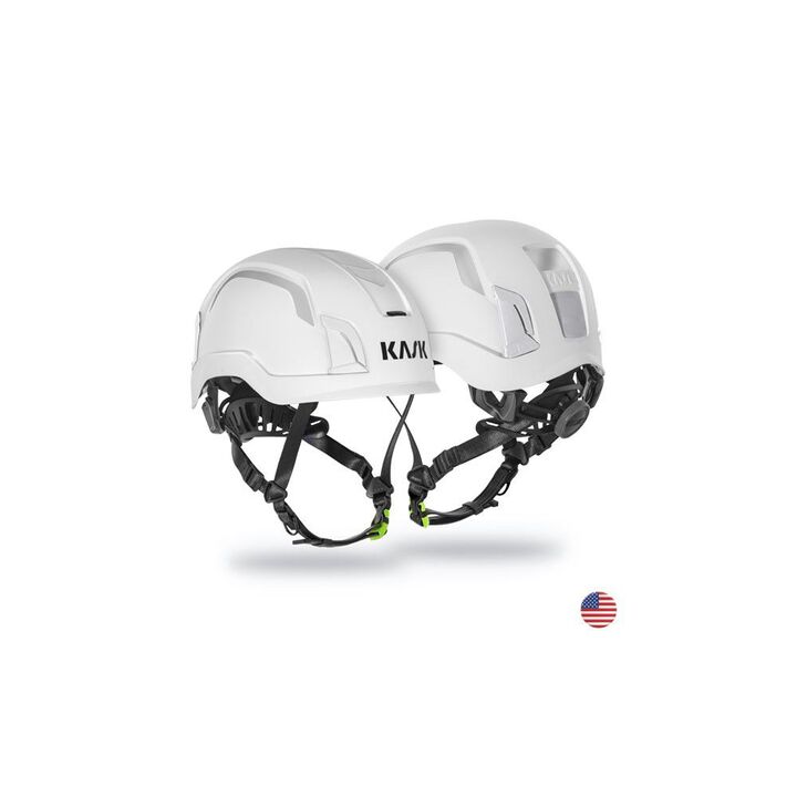 KASK America Zenith X2 Hi Viz White Class E Safety Helmet, large image number 2