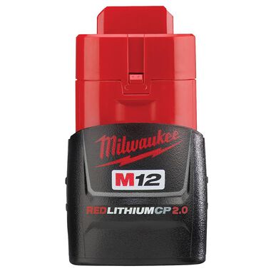 Milwaukee M12 REDLITHIUM 2.0Ah Compact Battery Pack, large image number 0