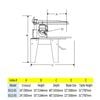 Original Saw 12 In. 3 Phase Contractor Duty Radial Arm Saw, small image number 2