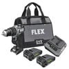 FLEX 1/2 Inch 2-Speed Hammer Drill Kit, small image number 1