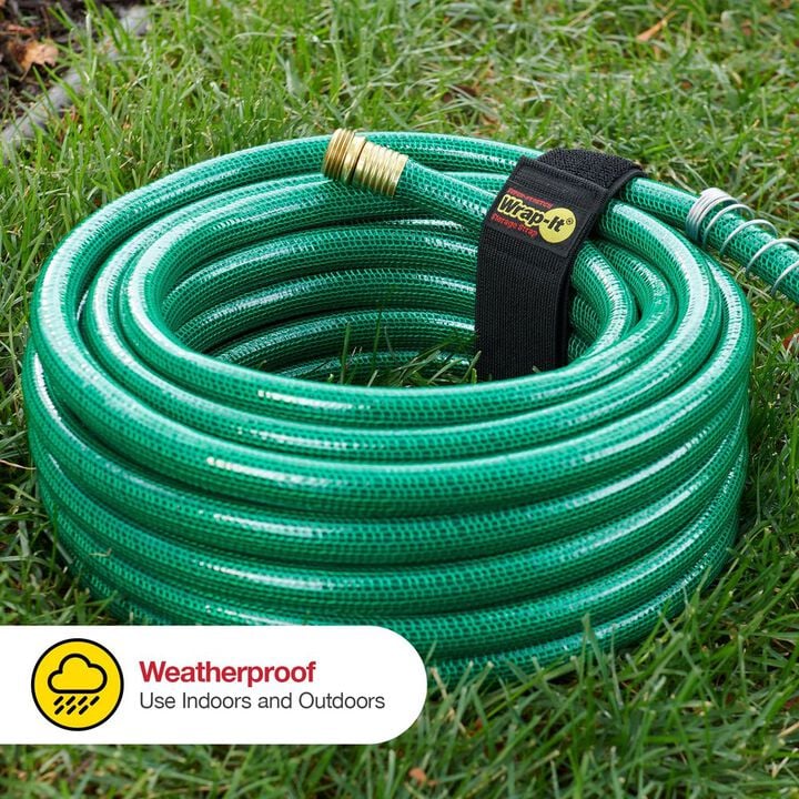 Wrap-It Super-Stretch Storage Strap, 18 Inch x 2 Inch, Black, large image number 2