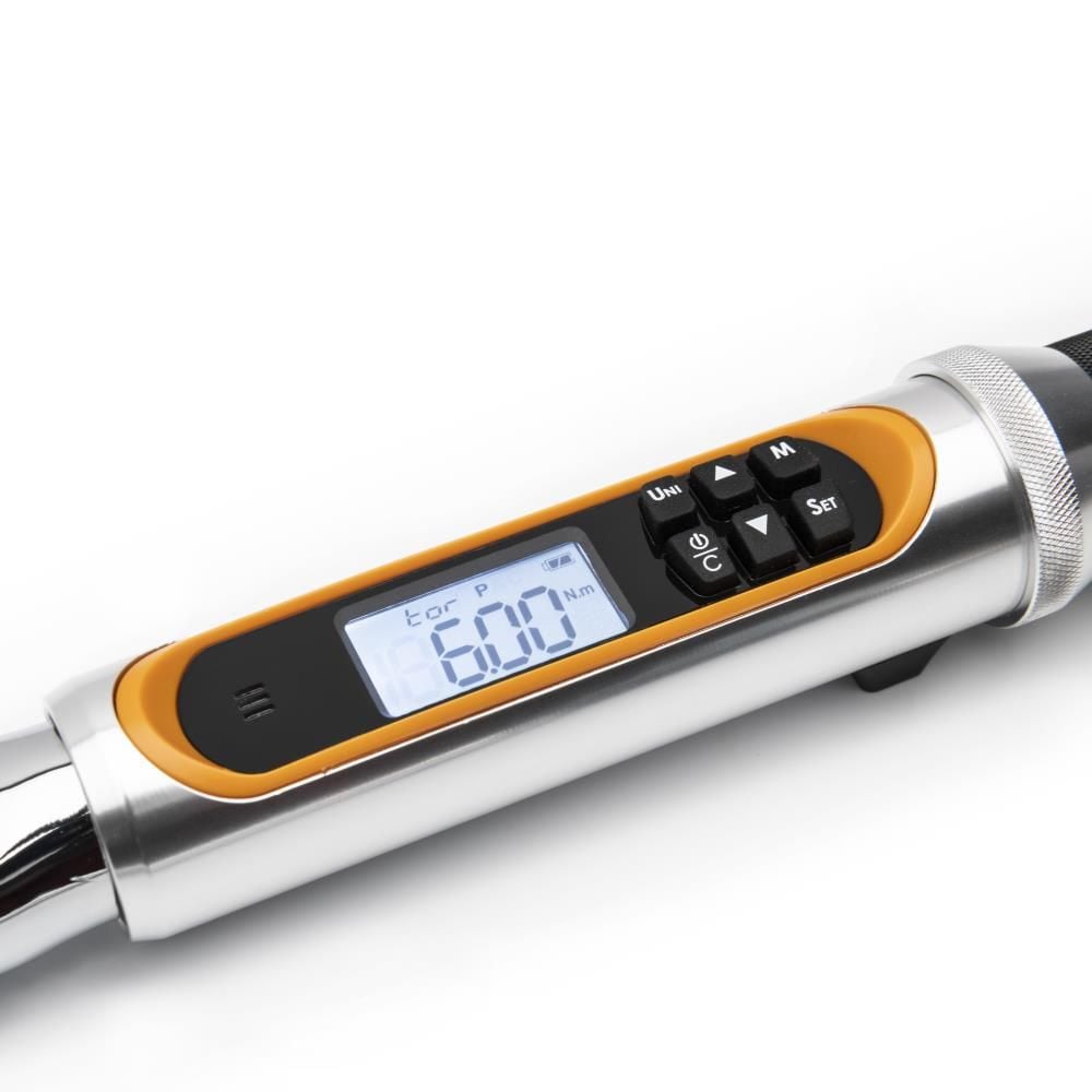 GEARWRENCH 120XP 1/4 Inch Drive Flex Head Electronic Torque Wrench with Angle, large image number 3