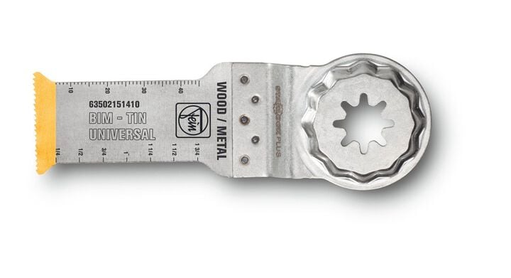 Fein TITAN Coated Universal Oscillating Saw Blade 1-1/8 Inch x 2-3/8 Inch 3 Pieces