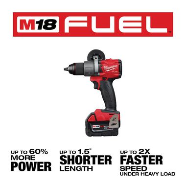 Milwaukee M18 FUEL 1/2inch Drill Driver Kit, large image number 2