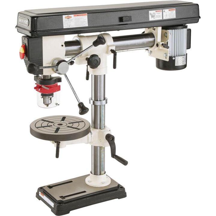 Shop Fox Drill Press 110V 1/2HP 34in Bench Top Radial