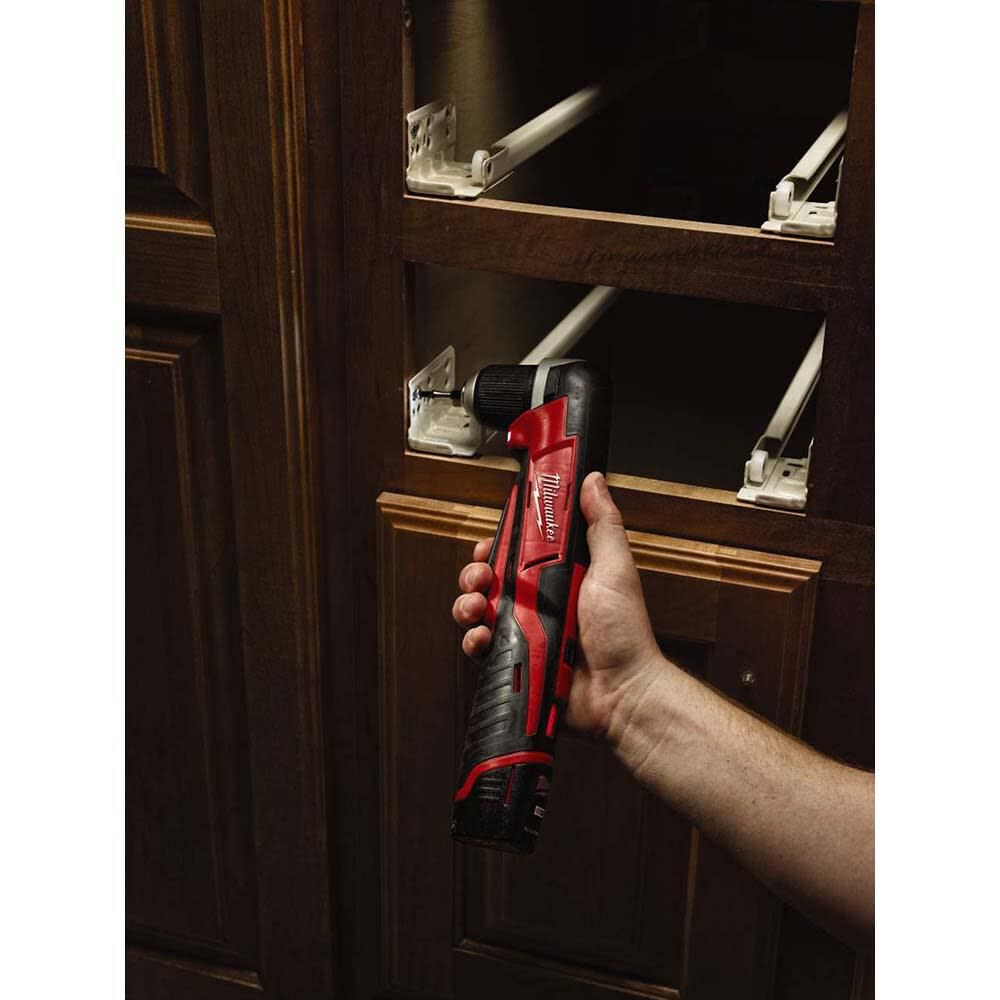 Milwaukee 12V Lithium Ion 3/8 M12 Right Angle Drill/Driver (Bare Tool), large image number 2