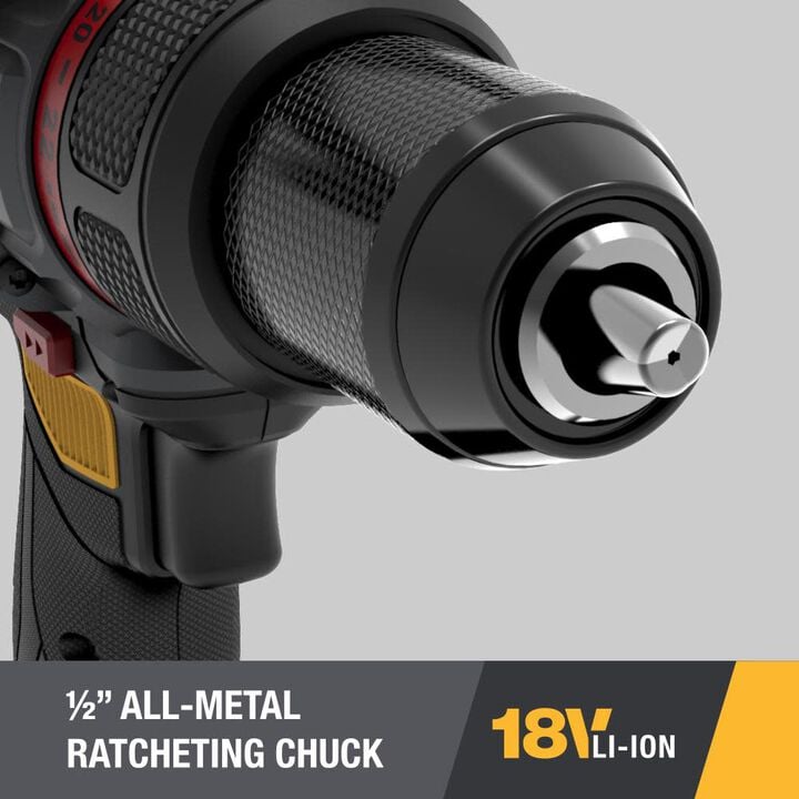 CAT 18V 1/2 in Cordless Hammer Drill with Graphene Battery, large image number 4