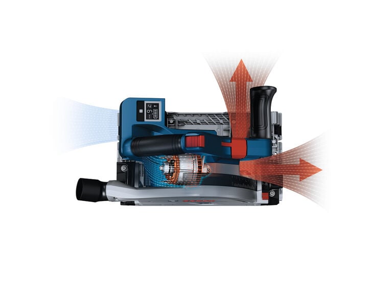 Bosch Reconditioned 18V 5-1/2 Inch Track Saw Kit, large image number 4