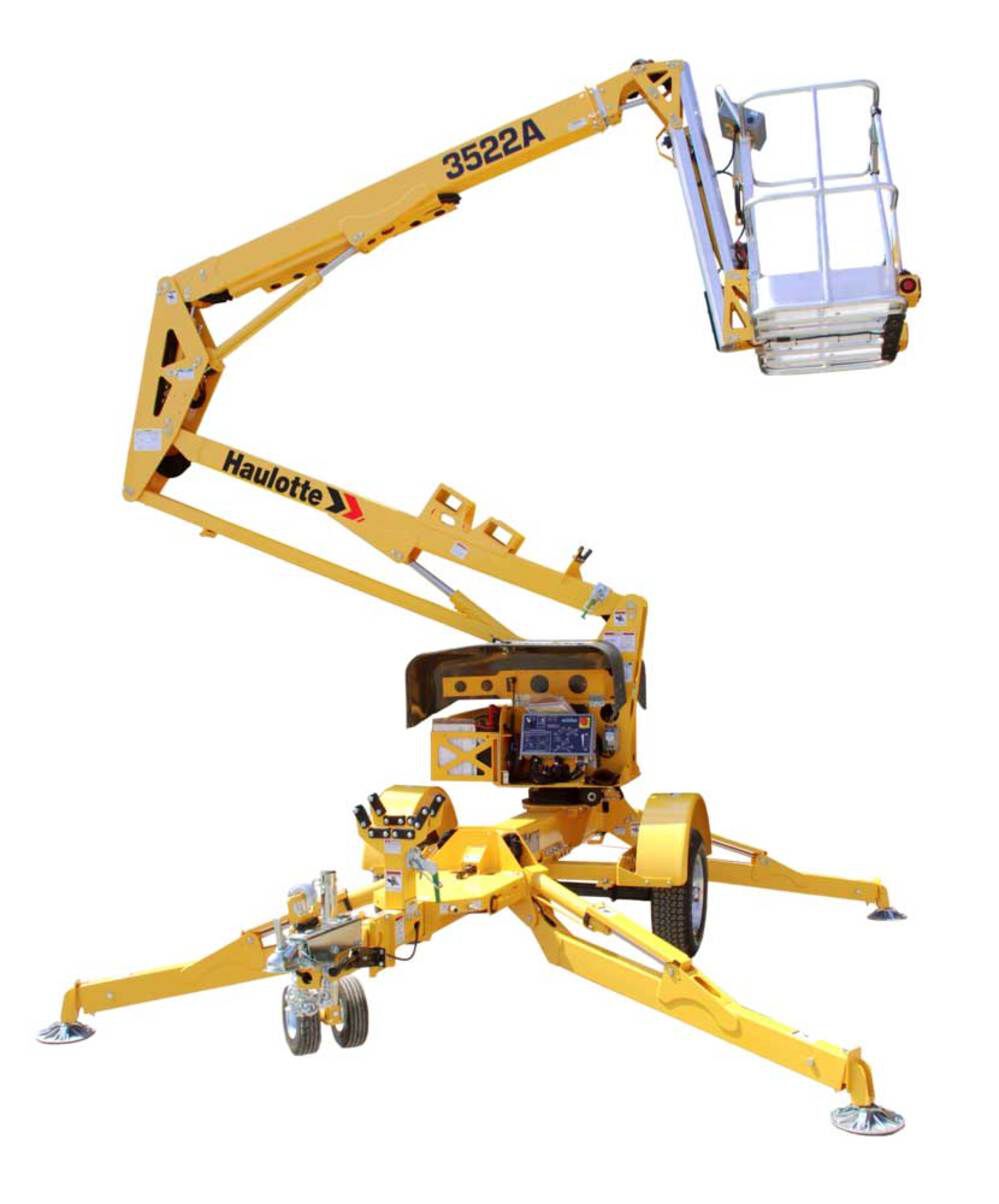 Haulotte 3522A Tow Behind Articulated Boom Lift 35' 3522A