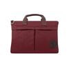 Duluth Pack Burgundy Nylon Lined City Briefcase, small image number 1