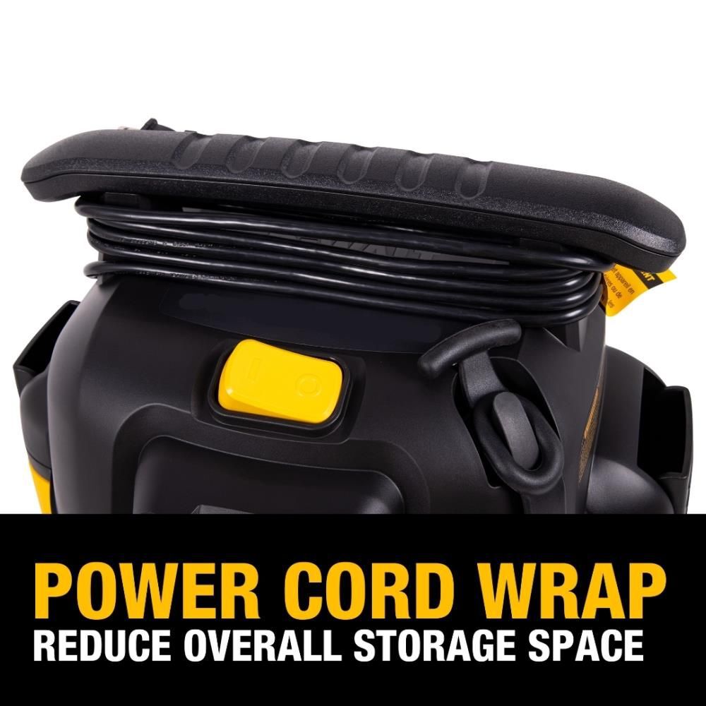 DEWALT 6 Gallon Poly Wet/Dry Vacuum, large image number 9